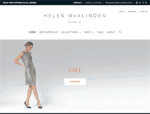 Tablet Screenshot of helenmcalinden.com